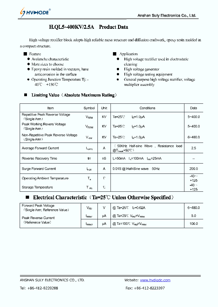 HQL5-400KV-25A_8504647.PDF Datasheet