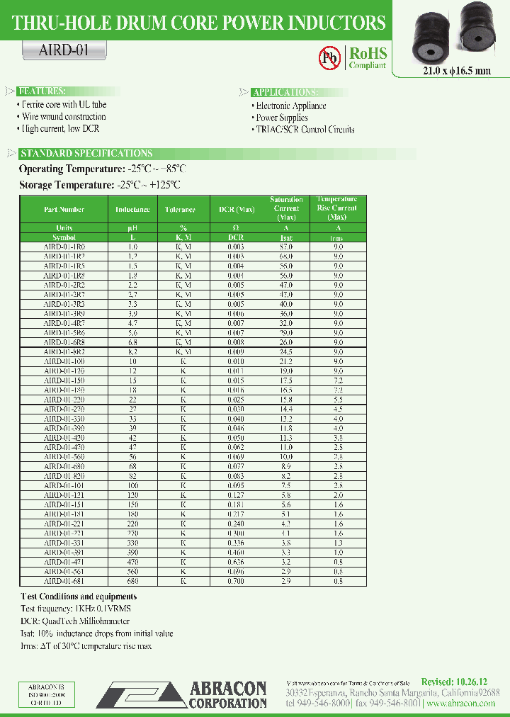 AIRD-01-150_8505276.PDF Datasheet