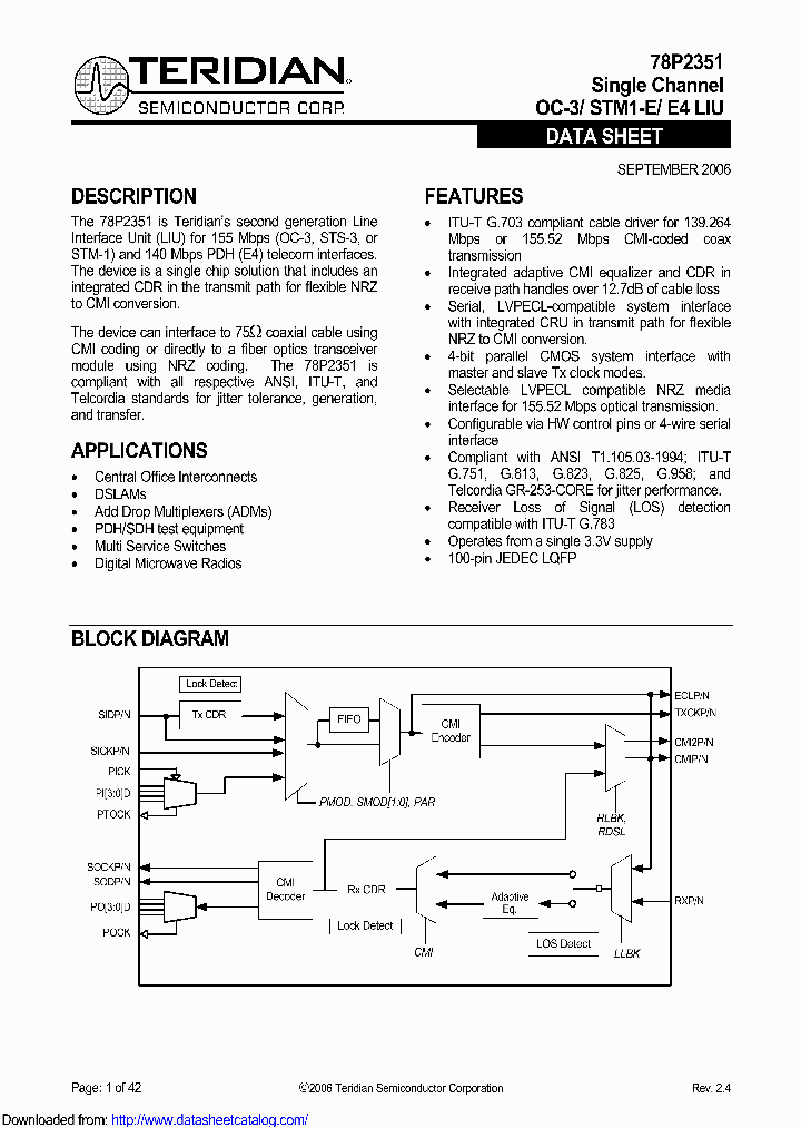 78P2351-DB-ECLM_8505485.PDF Datasheet