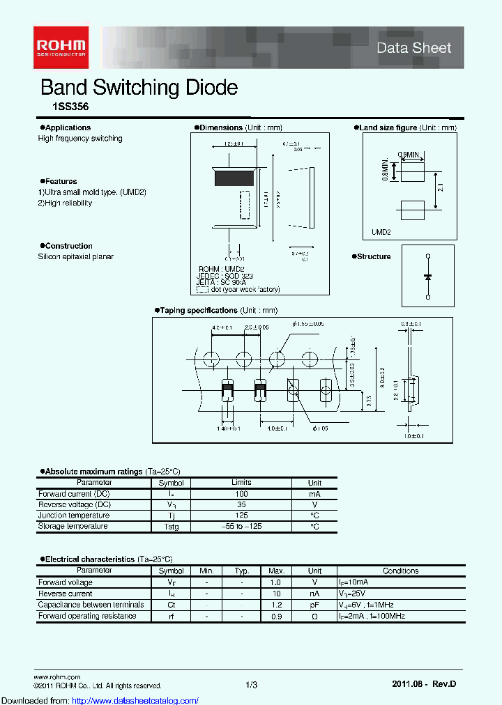 1SS356TW11_8505081.PDF Datasheet