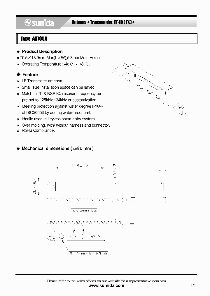 AS705-20K_8506310.PDF Datasheet