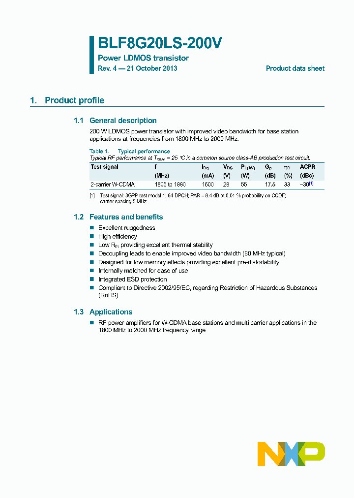 BLF8G20LS-200V_8505865.PDF Datasheet