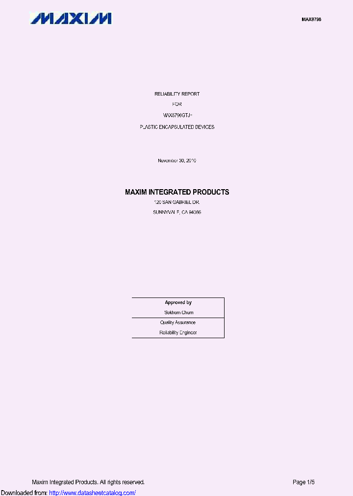 MAX8796GTJTGA4_8505786.PDF Datasheet