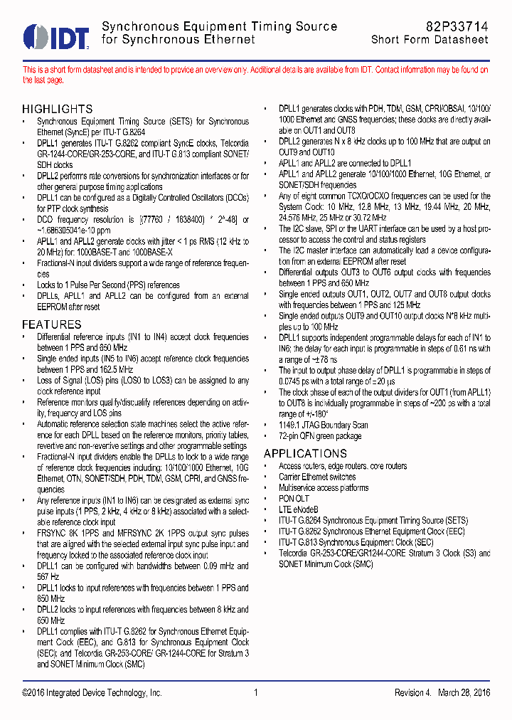 82P33714_8506917.PDF Datasheet