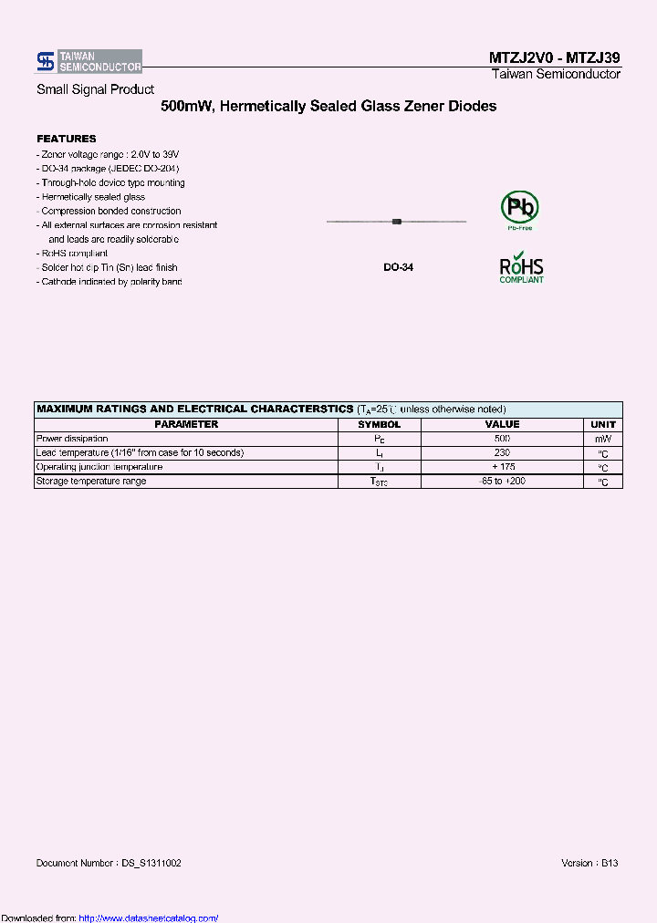 MTZJ3V0A_8507612.PDF Datasheet