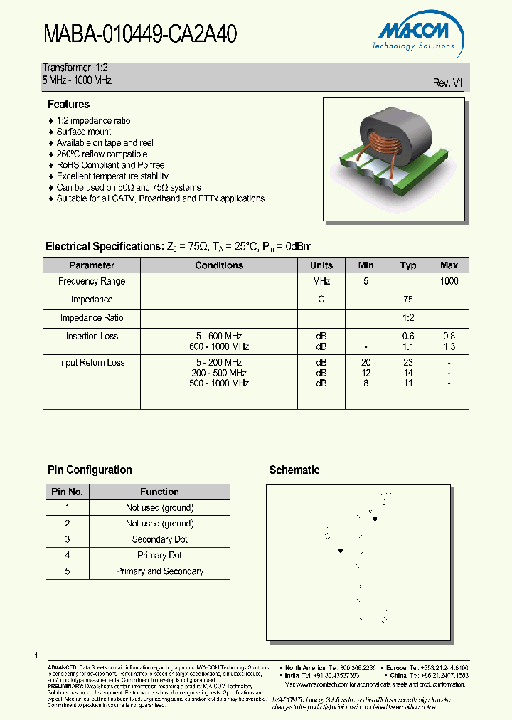 MABA-010449-CA2A40-15_8507567.PDF Datasheet