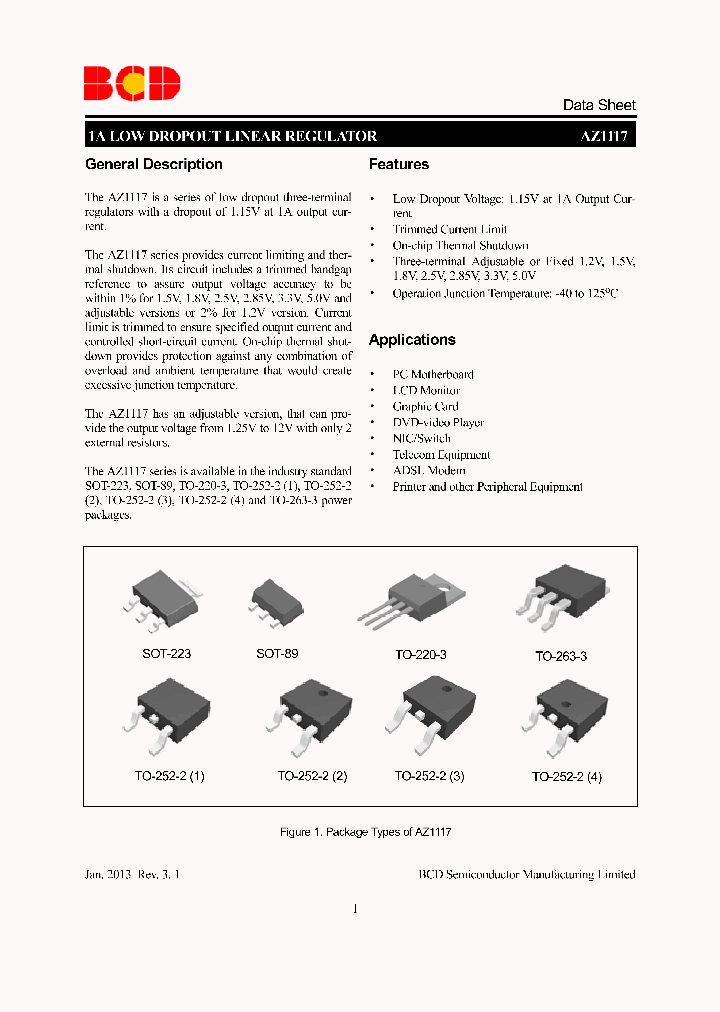 AZ1117D-ADJTRE1_8509042.PDF Datasheet