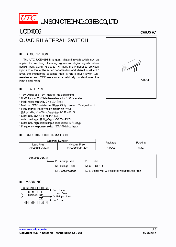 UCD4066-15_8510289.PDF Datasheet