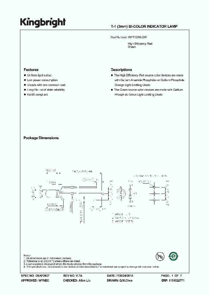 WP115WEGW-15_8511176.PDF Datasheet
