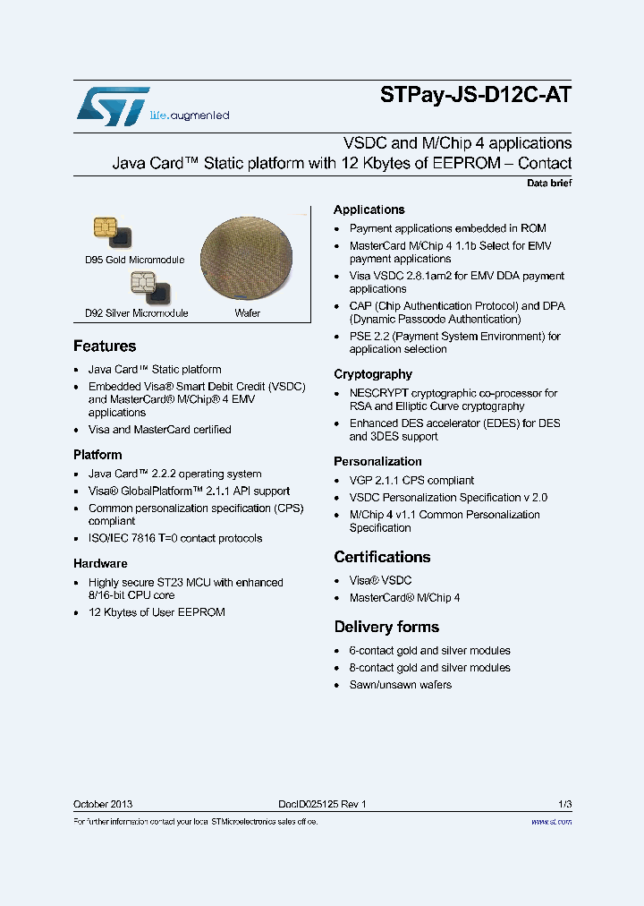 STPAY-JS-D12-CAT_8511243.PDF Datasheet