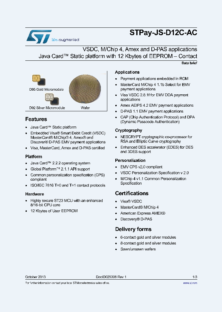 STPAY-JS-D12-CAC_8511242.PDF Datasheet
