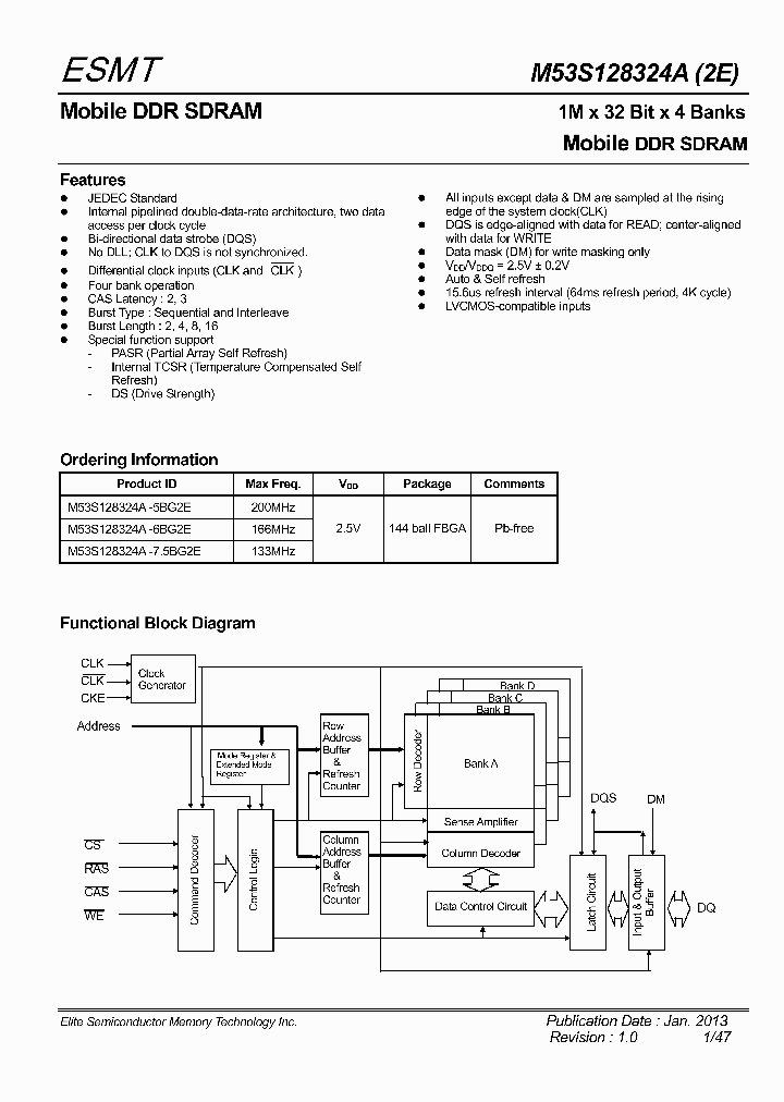 M53S128324A-2E_8511427.PDF Datasheet