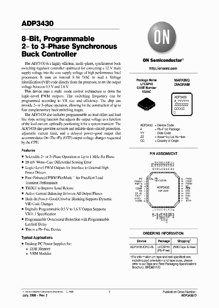 ADP3430_8511263.PDF Datasheet