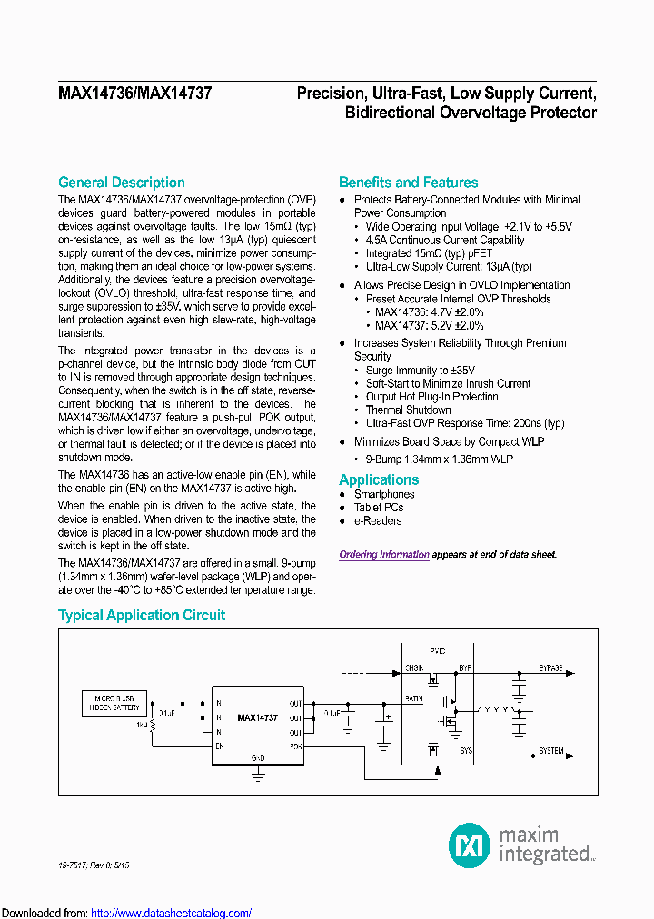 MAX14737DEMBD_8514232.PDF Datasheet
