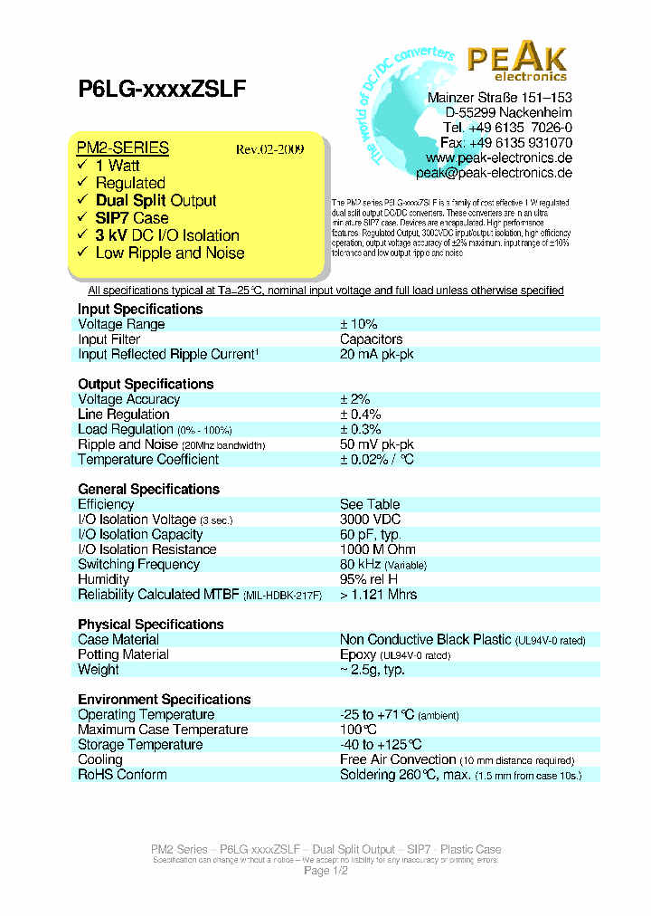 P6LG-1505ZSLF_8514727.PDF Datasheet