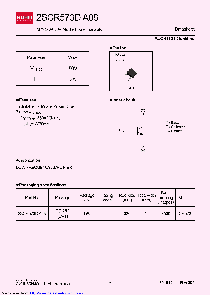 2SCR573DA08TL_8516106.PDF Datasheet