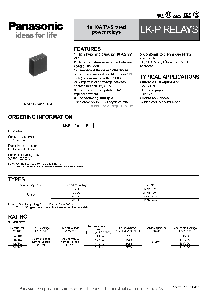 LKP1AF-5V_8516330.PDF Datasheet