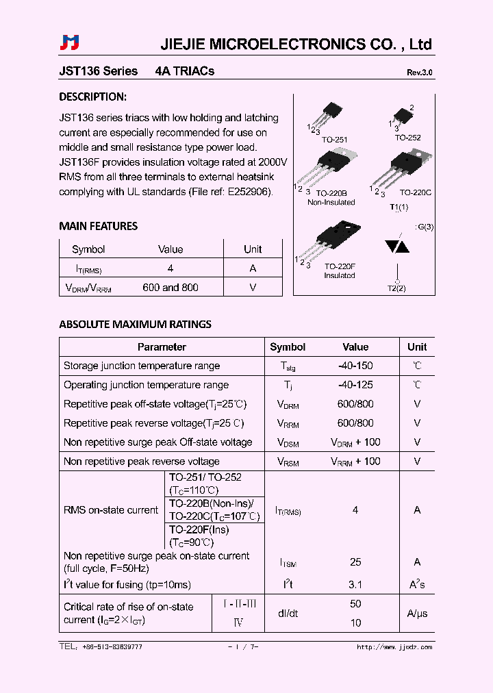 JST136B-600D_8516411.PDF Datasheet