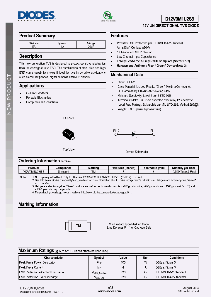 D12V0M1U2S9_8516956.PDF Datasheet