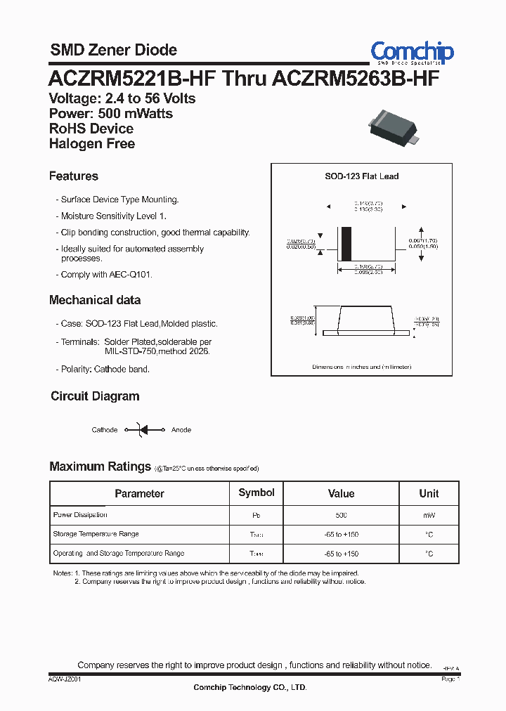 ACZRM5249B-HF_8516597.PDF Datasheet