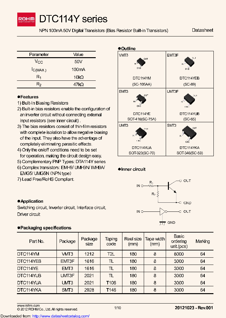 DTC114YMFHA_8517753.PDF Datasheet