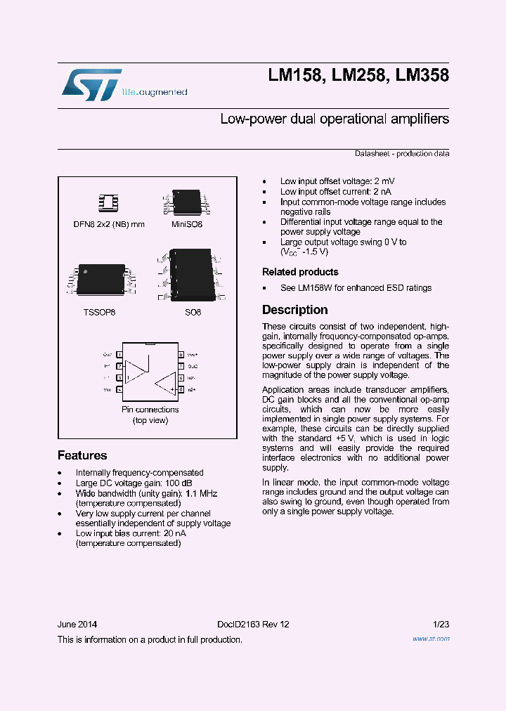 LM358QT_8517885.PDF Datasheet