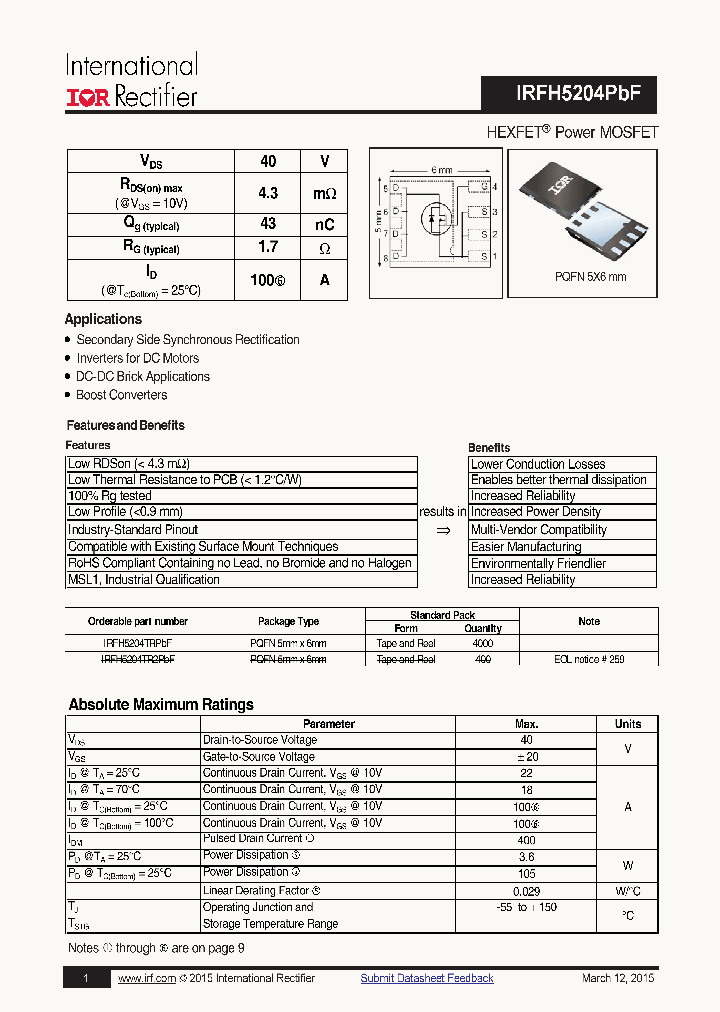 IRFH5204PBF-15_8519132.PDF Datasheet