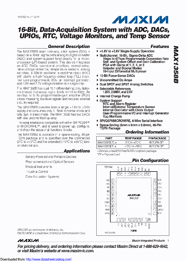 MAX11358B_8520312.PDF Datasheet