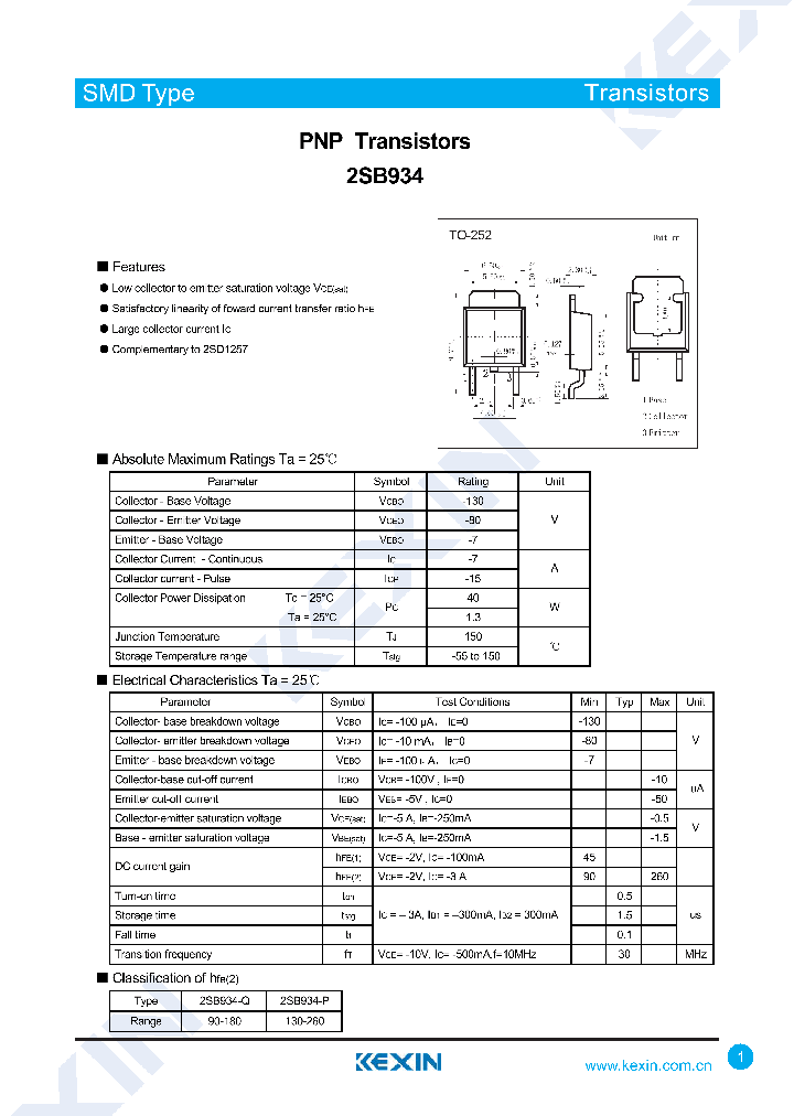 2SB934-15_8520772.PDF Datasheet