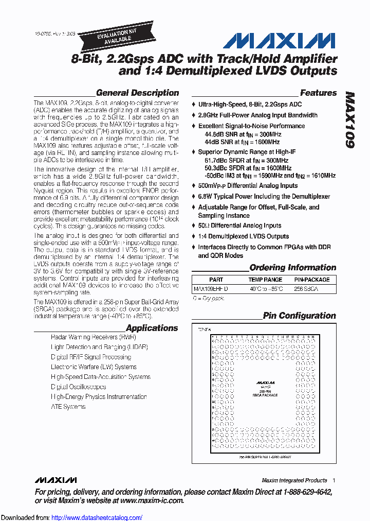 MAX109EHF-D_8521867.PDF Datasheet