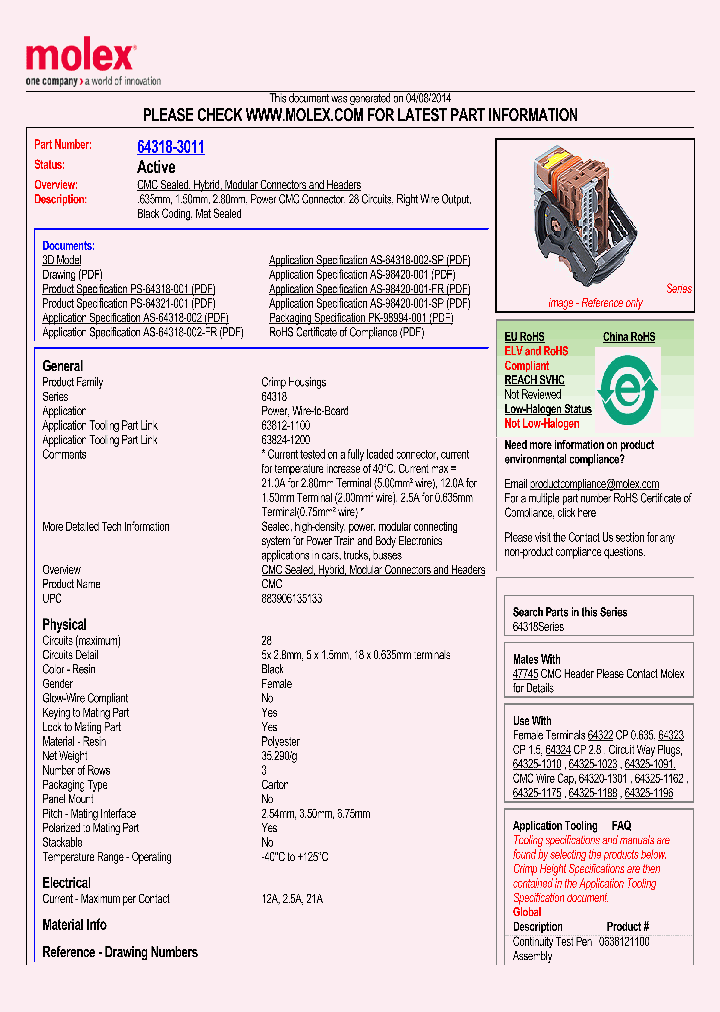 64318-3011_8522306.PDF Datasheet