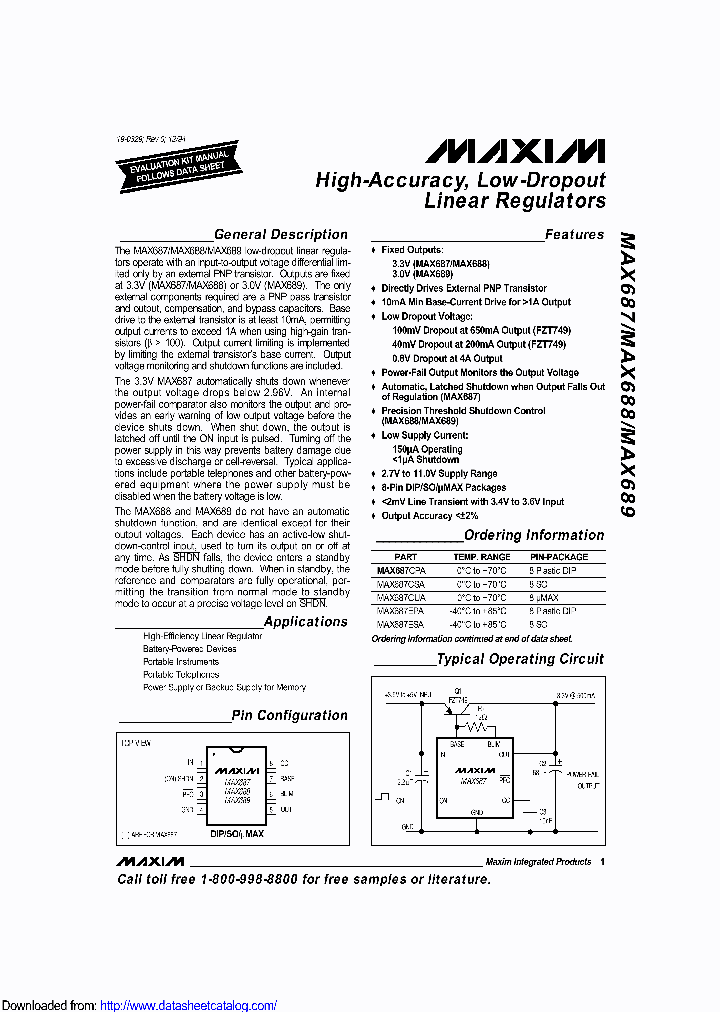 MAX689XREF_8522450.PDF Datasheet