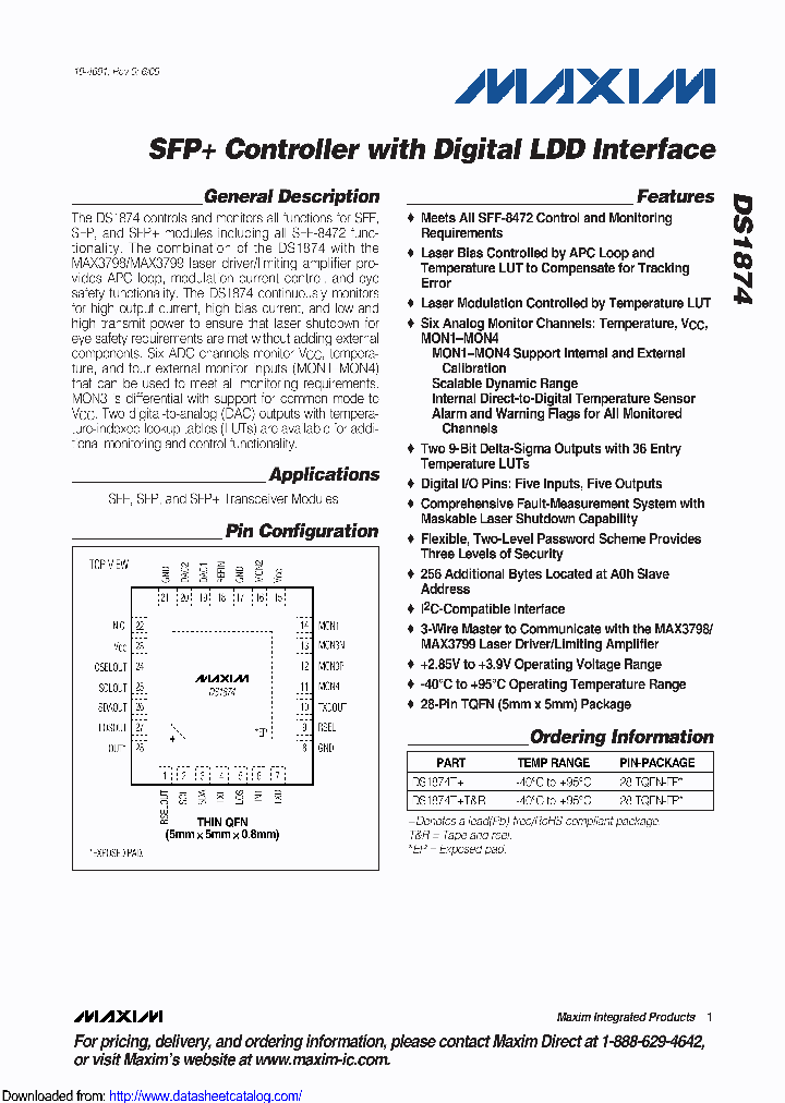 DS1874_8522894.PDF Datasheet