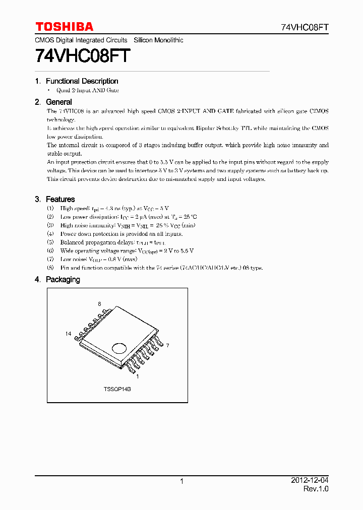 74VHC08FT_8523322.PDF Datasheet