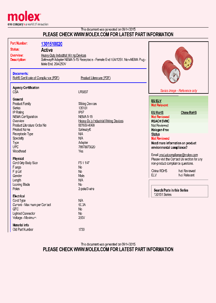 1301510020_8524300.PDF Datasheet