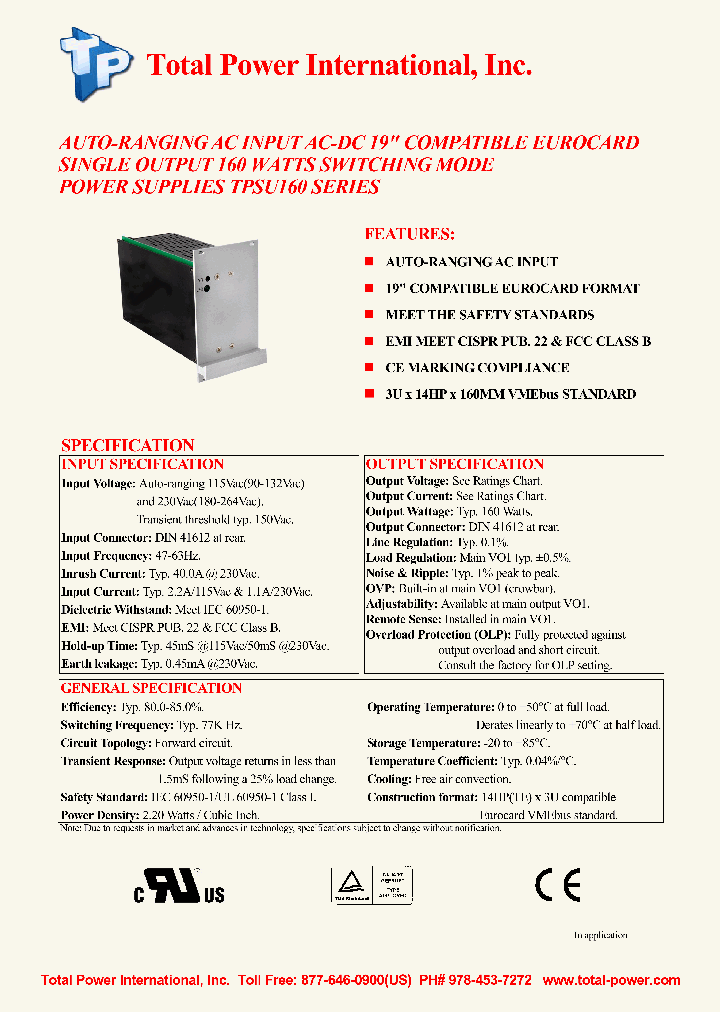 TPSU160-10_8526908.PDF Datasheet