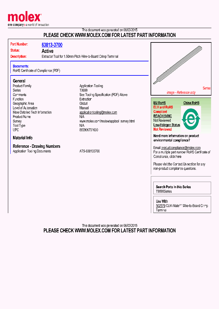 63813-3700_8527739.PDF Datasheet