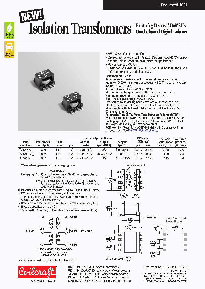 PA6547-ALD_8530628.PDF Datasheet