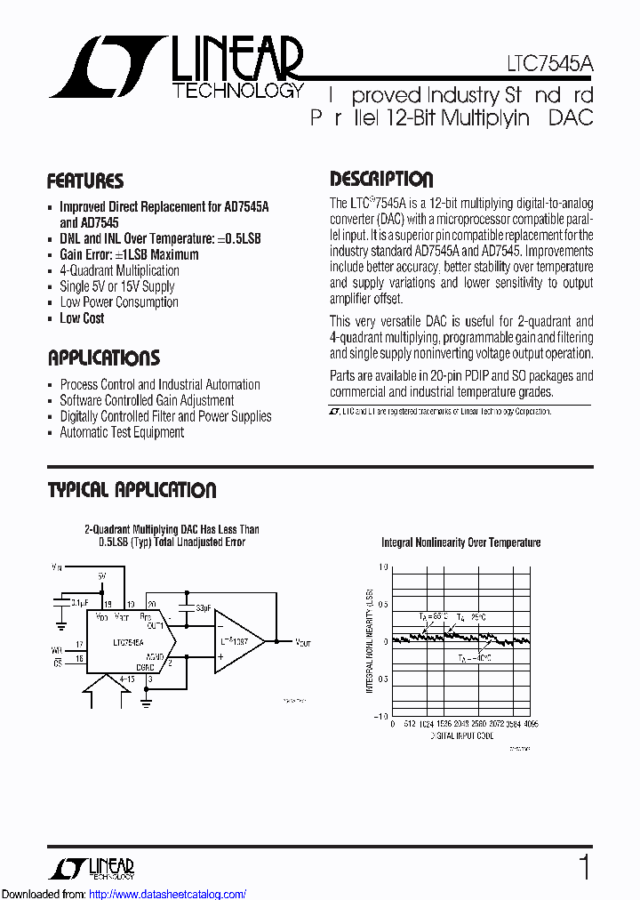 LTC7545AKNPBF_8530748.PDF Datasheet