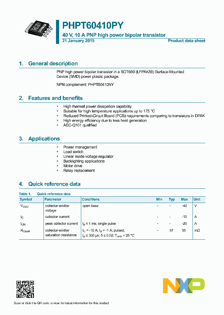 PHPT60410PY_8530942.PDF Datasheet