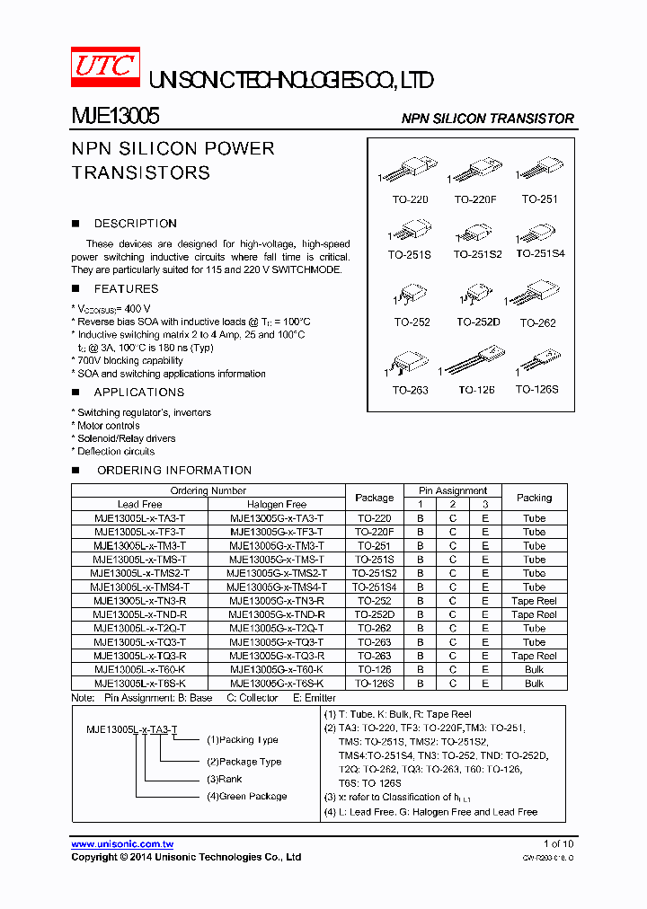 MJE13005G-X-TMS2-T_8532748.PDF Datasheet
