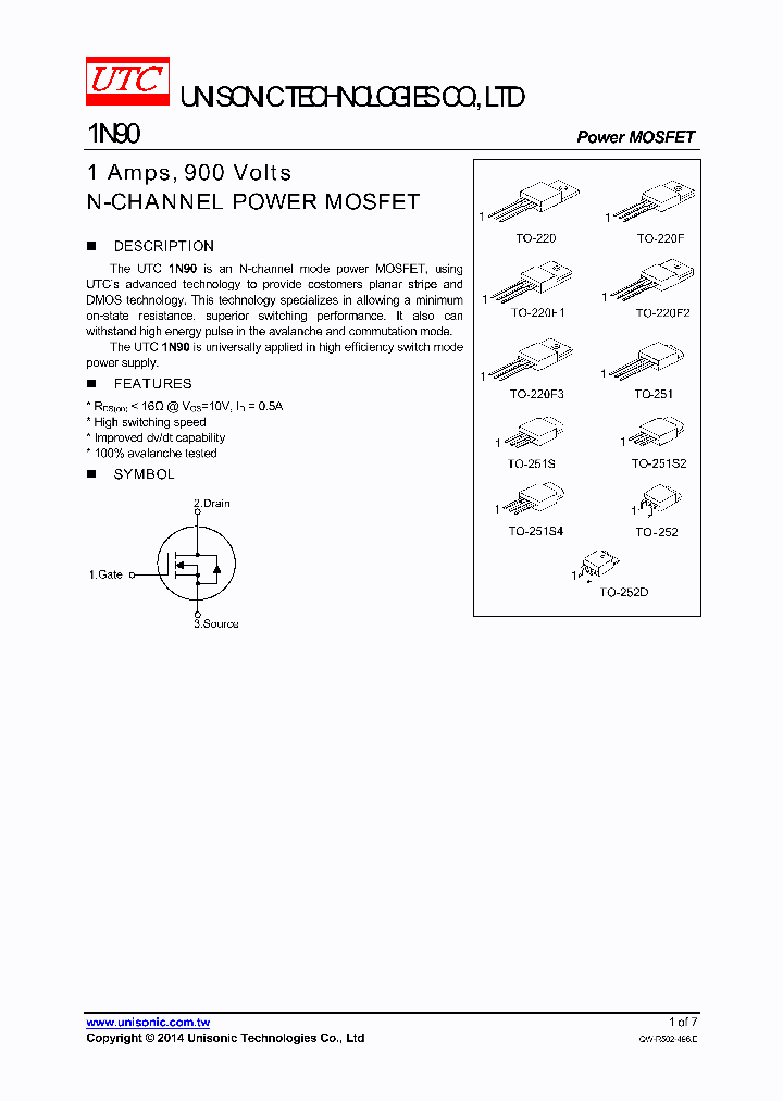 1N90L-TMS2-T_8532757.PDF Datasheet