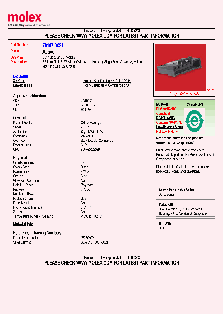 70107-0021_8534945.PDF Datasheet