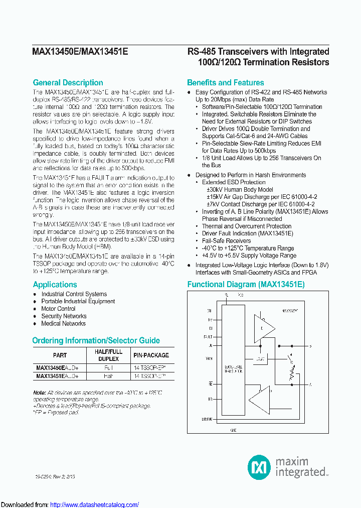 MAX13451EAUD_8535346.PDF Datasheet
