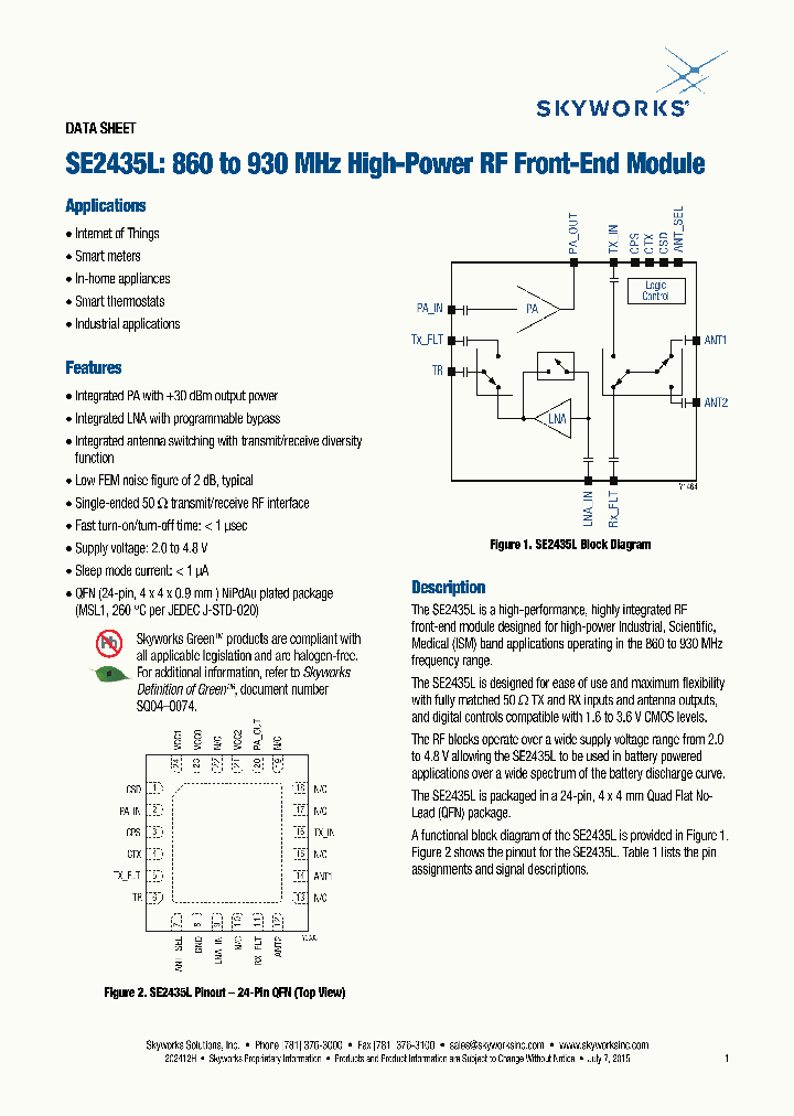 SE2435L_8535861.PDF Datasheet