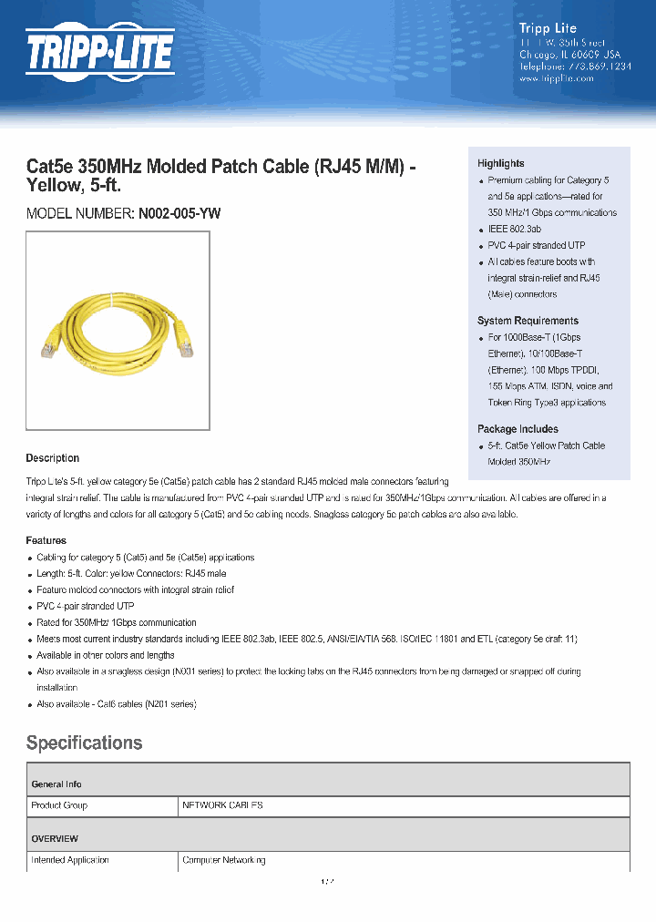 N002-005-YW_8536635.PDF Datasheet