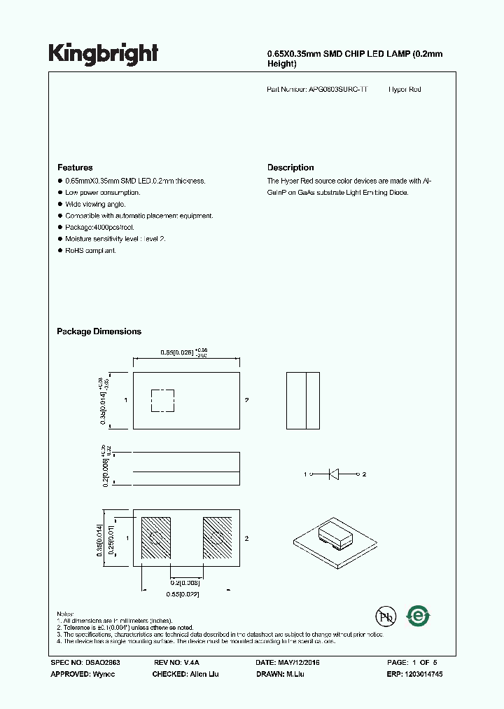 APG0603SURC-TT_8536874.PDF Datasheet