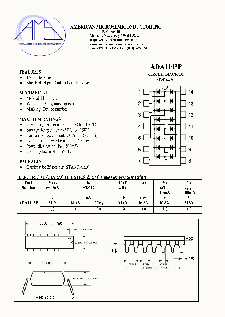 ADA1103P_8537329.PDF Datasheet