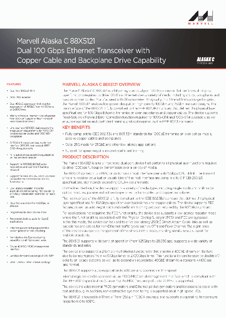 88X5121_8537524.PDF Datasheet