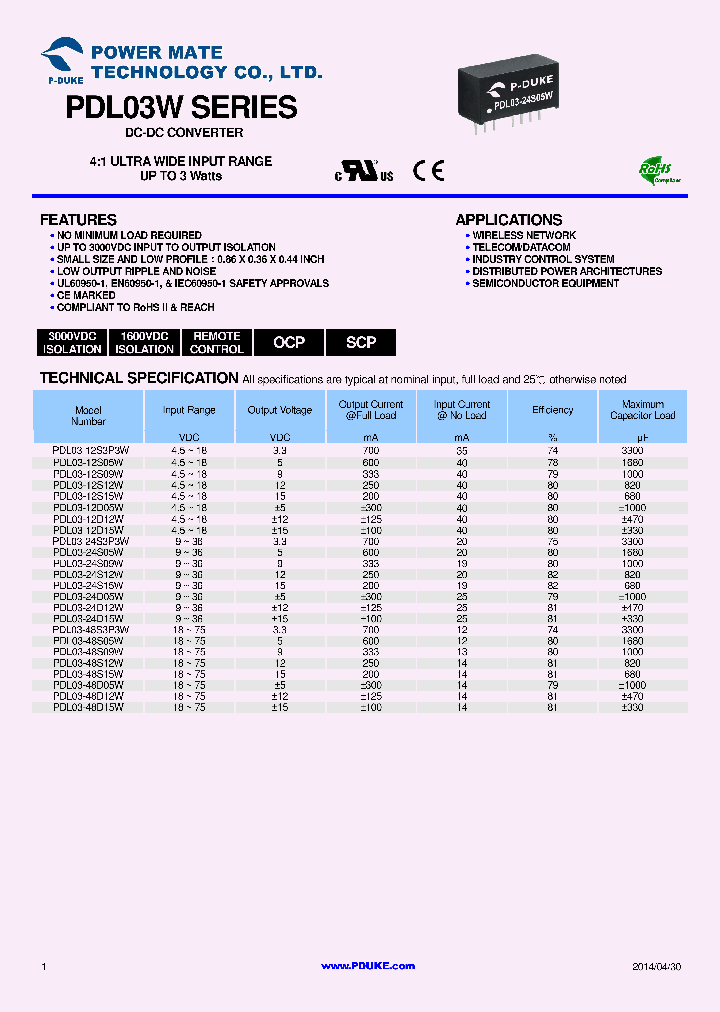 PDL03-48D05W_8537833.PDF Datasheet